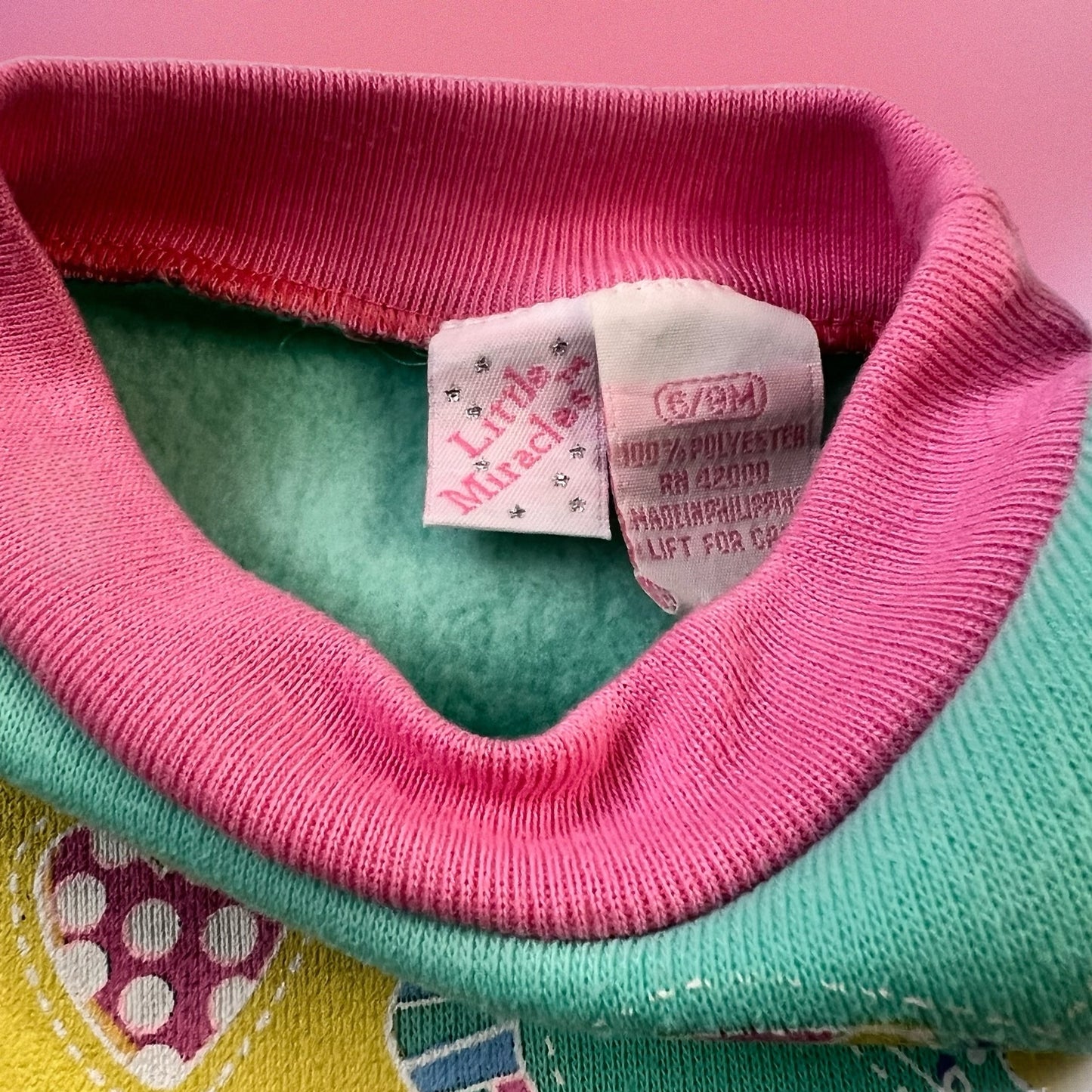 Pastel Color-Block Sweatshirt