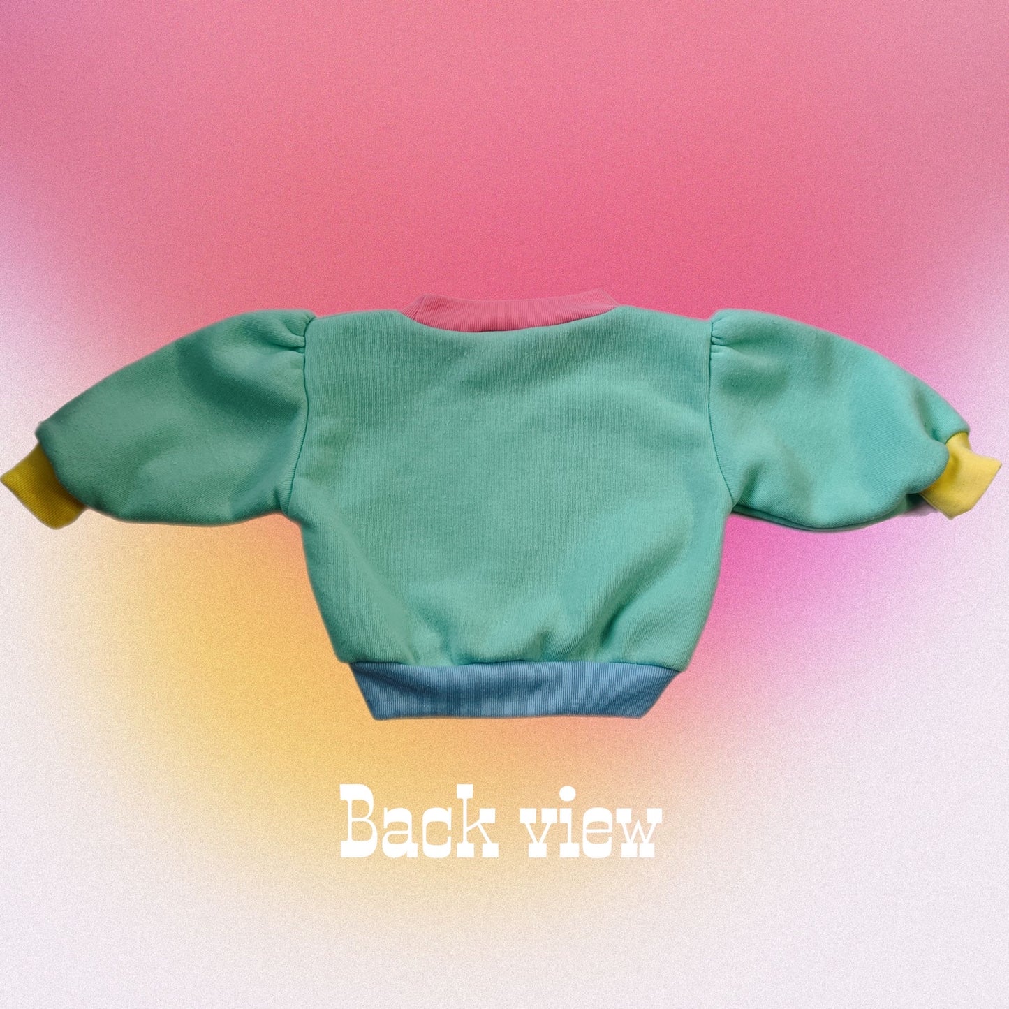Pastel Color-Block Sweatshirt