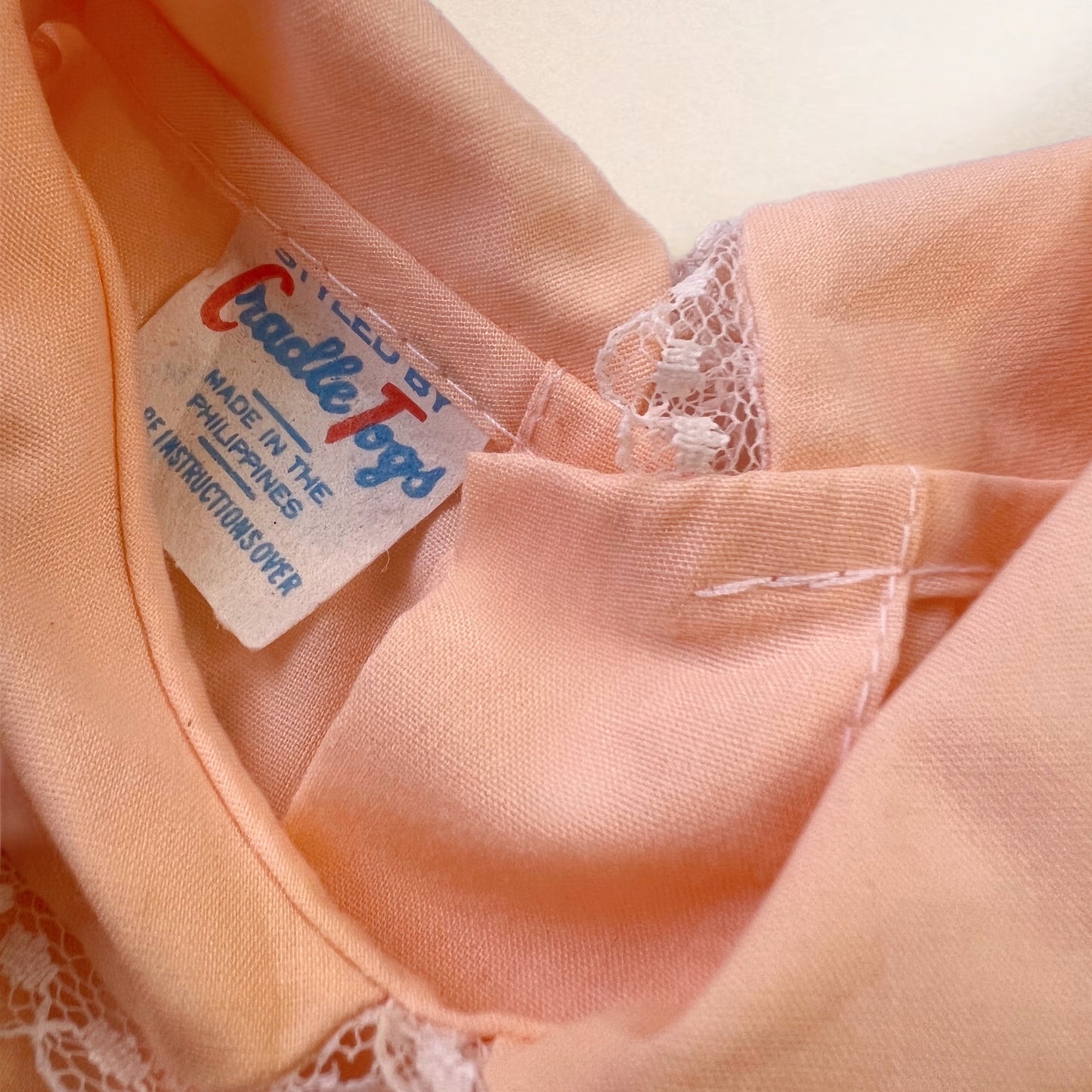 Peach I Love You Dress