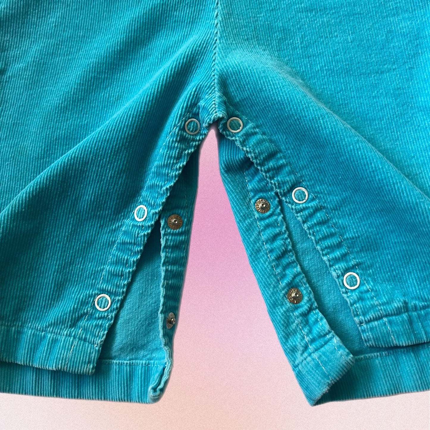 Aqua Blue Corduroy Jumper