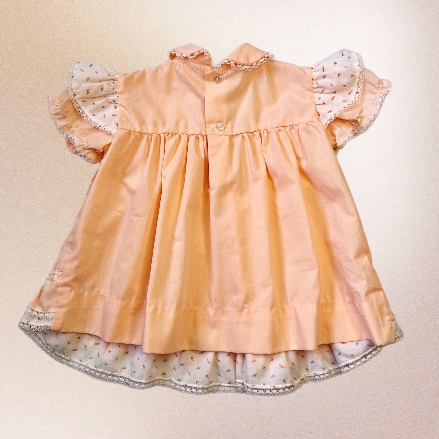 Peach I Love You Dress