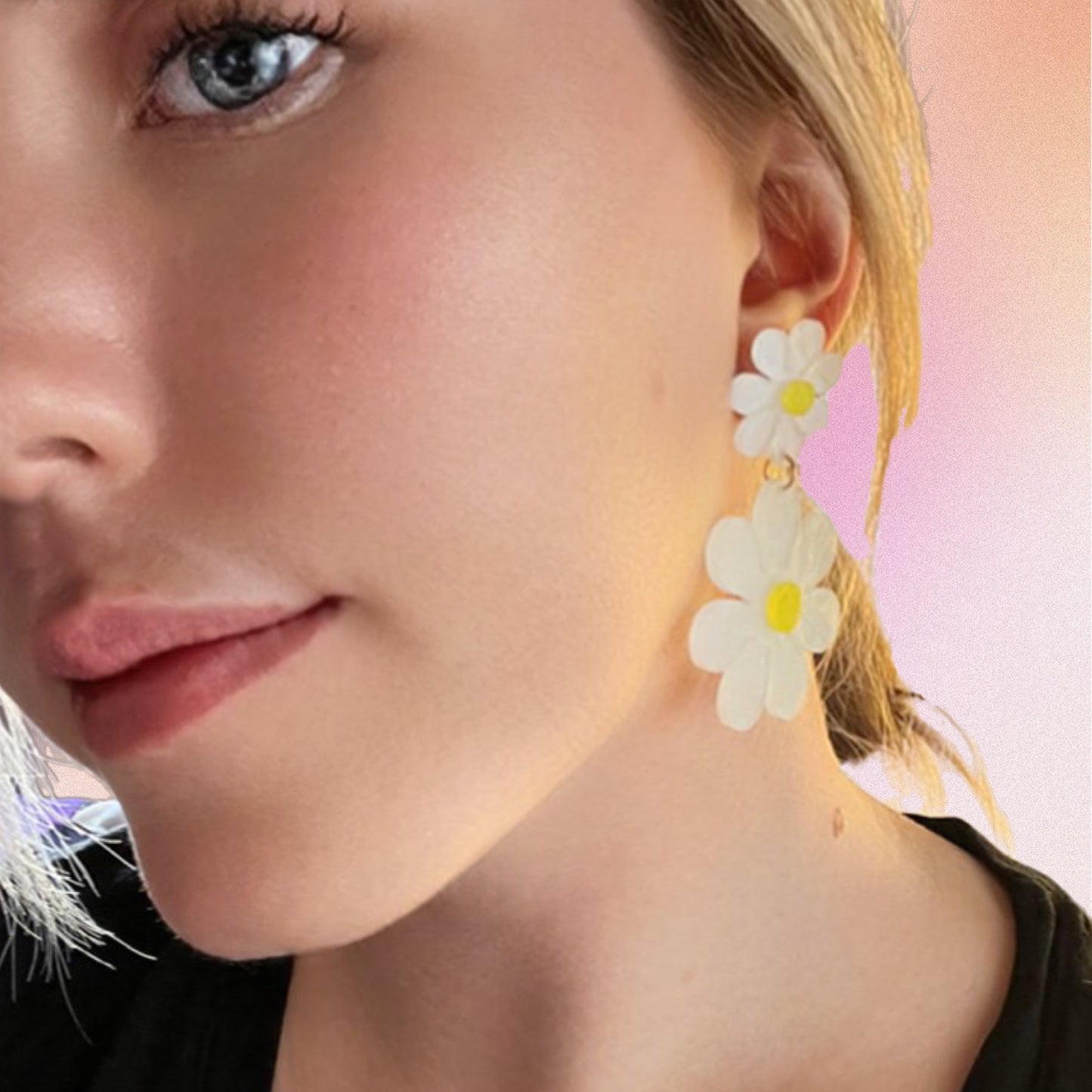 Power Flower Earrings