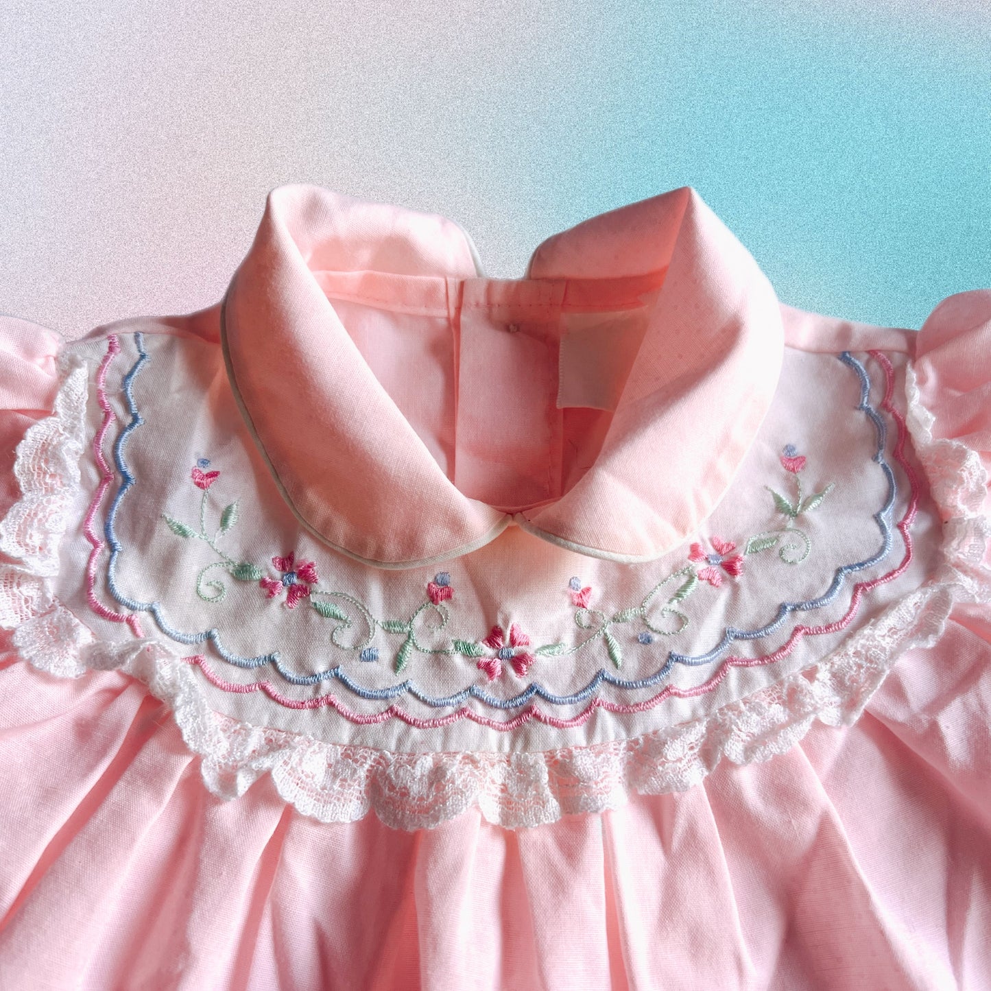 Rodeo Girl Floral Embroidered Dress