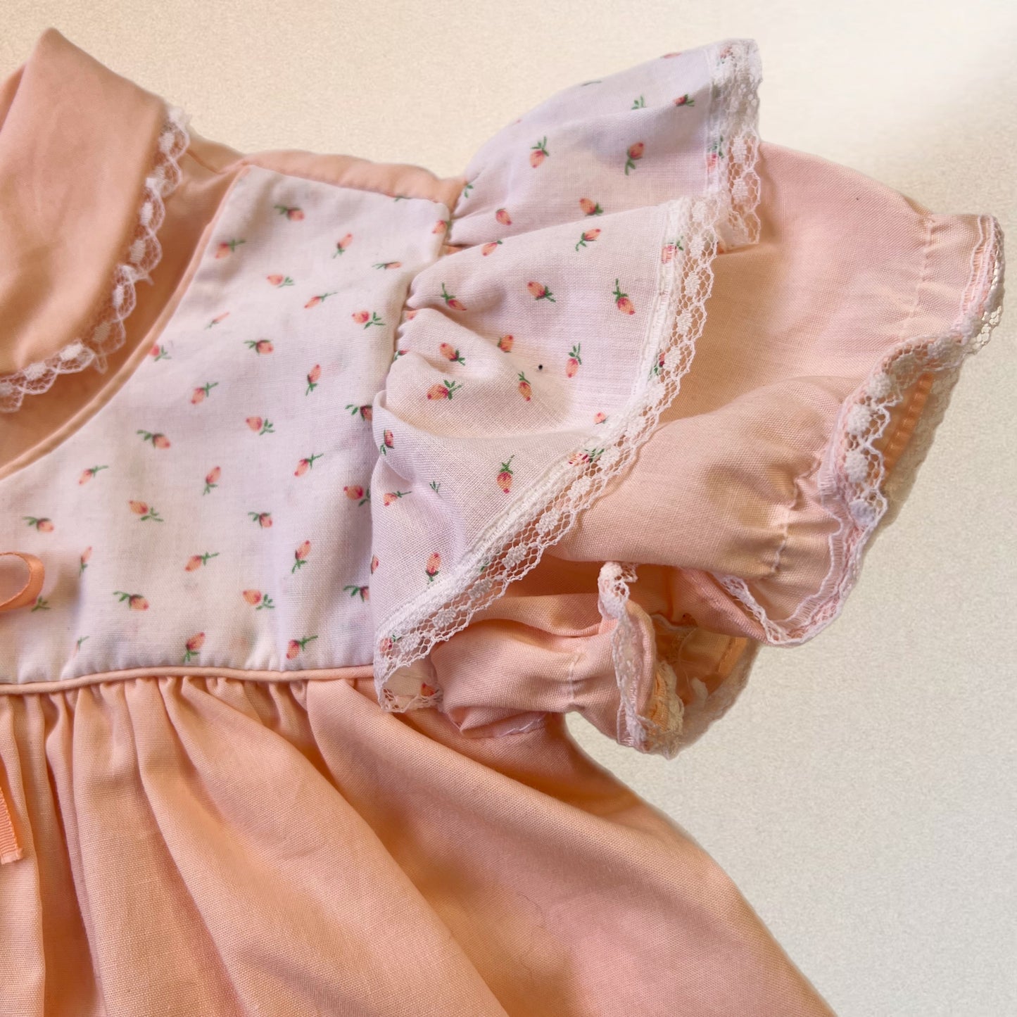 Peach I Love You Dress